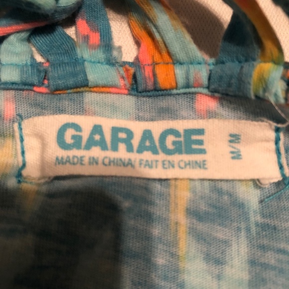 Garage medium size camisole top, Aztec looking colours, used but excellent shape - Picture 6 of 6